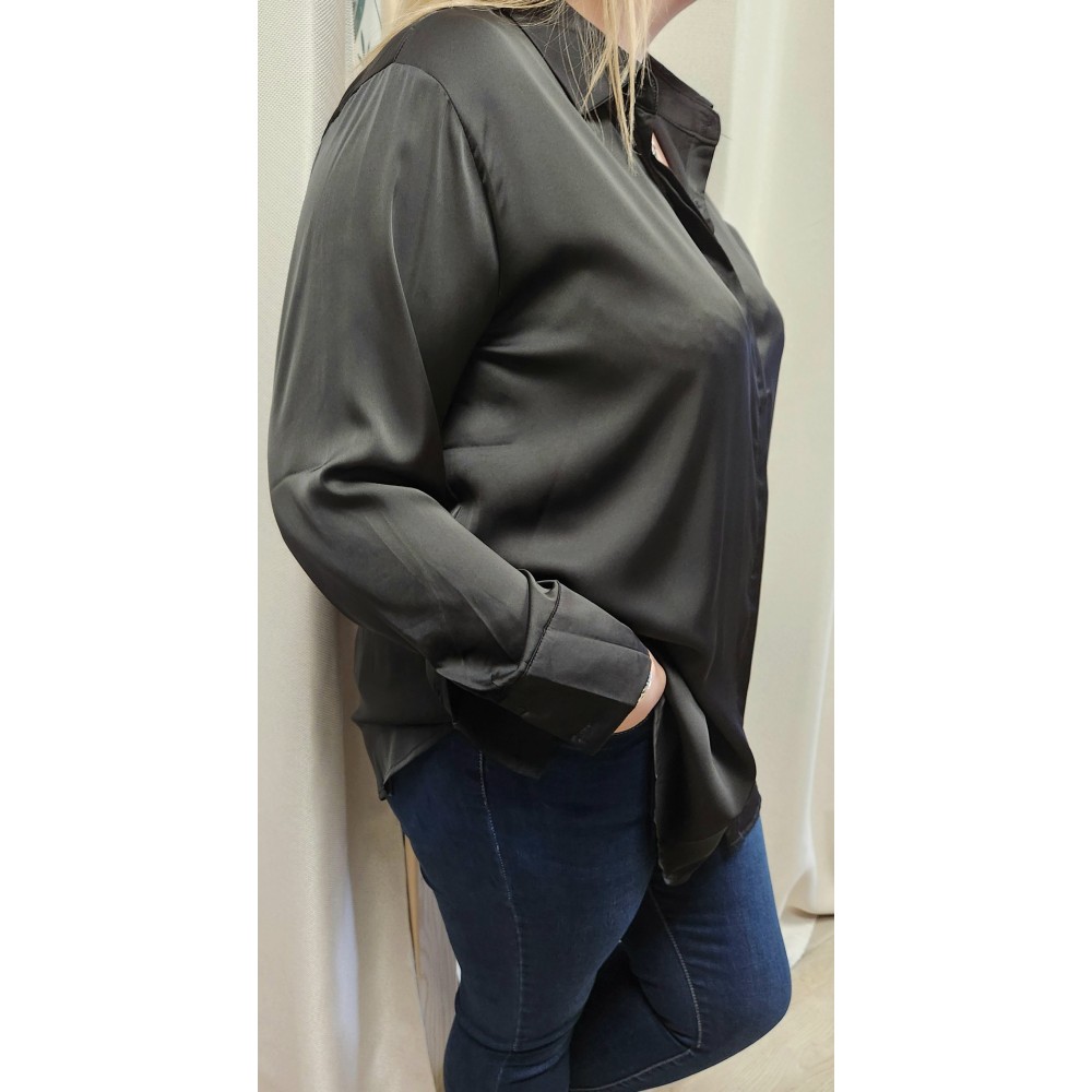 Chemise satinée