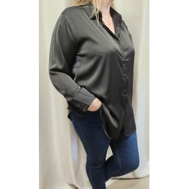 Chemise satinée