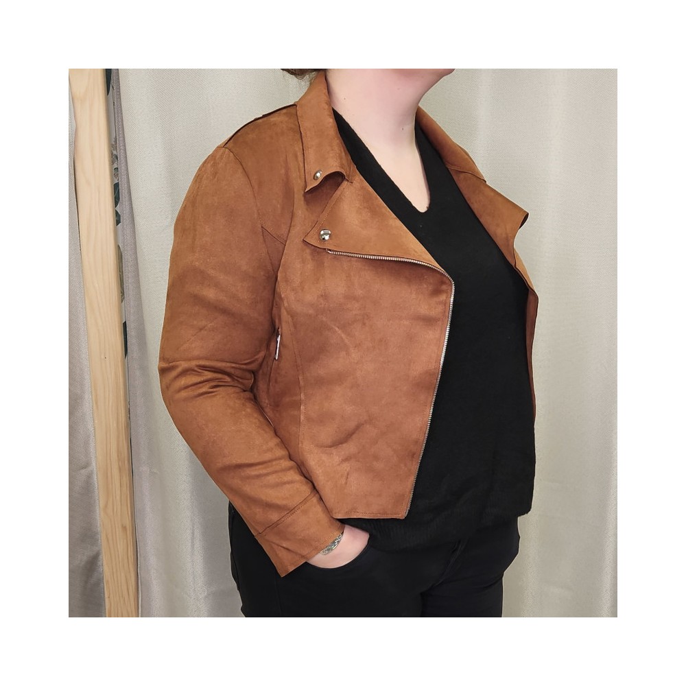 Veste suédine lily