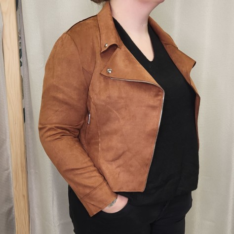 Veste suédine lily