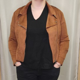 Veste suédine lily