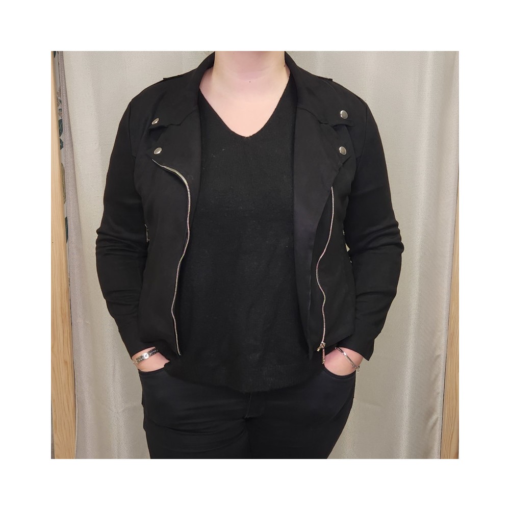 Veste suédine lily
